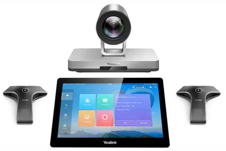Yealink VC800 system with touchscreen